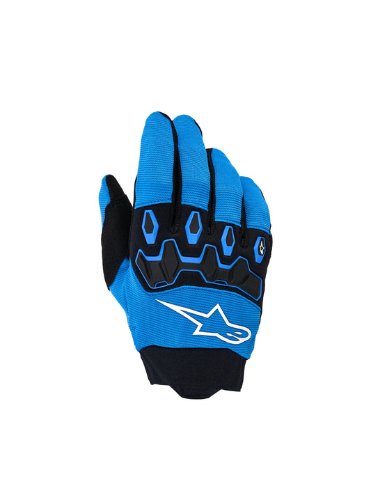 ALPINESTARS YOUTH & KIDS FULL BORE V2 GLOVES - UCLA BLUE BLACK