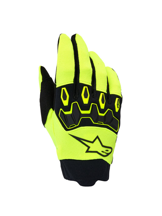 ALPINESTARS FULL BORE V2 GLOVES - YELLOW FLUO BLACK