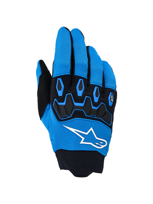 ALPINESTARS FULL BORE V2 GLOVES - UCLA BLUE BLACK