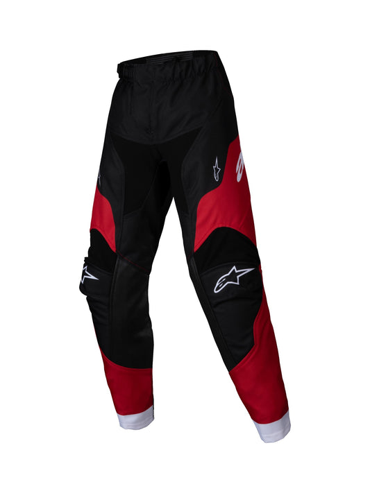 ALPINESTARS 2025 KIDS RACER PANTS - BLACK BRIGHT RED