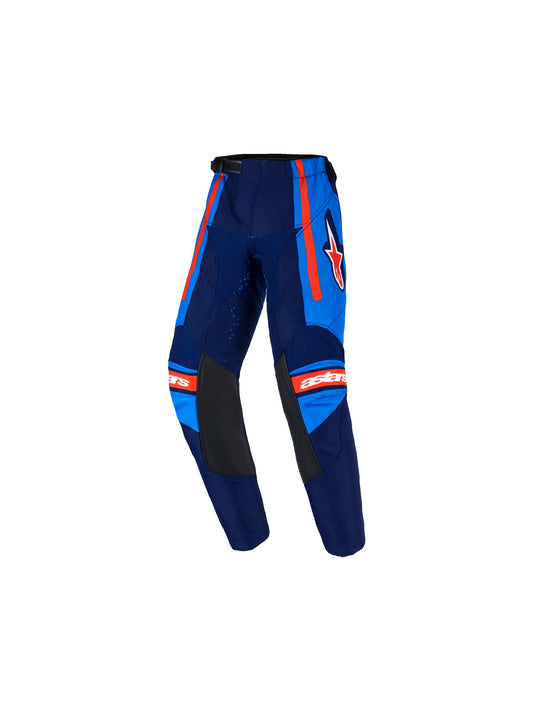 ALPINESTARS 2026 KIDS RACER NOMUR PANTS - DARK NAVY ORANGE UCLA BLUE