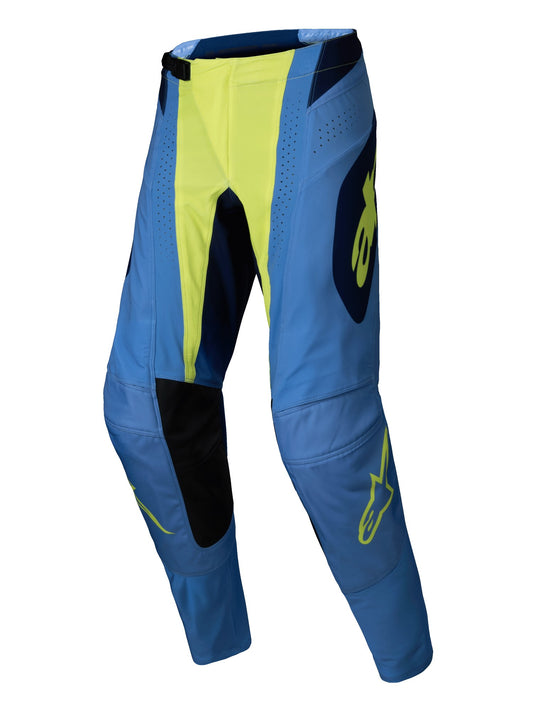 ALPINESTARS 2025 TECHSTAR MELT PANTS - YELLOW FLUO BLUE