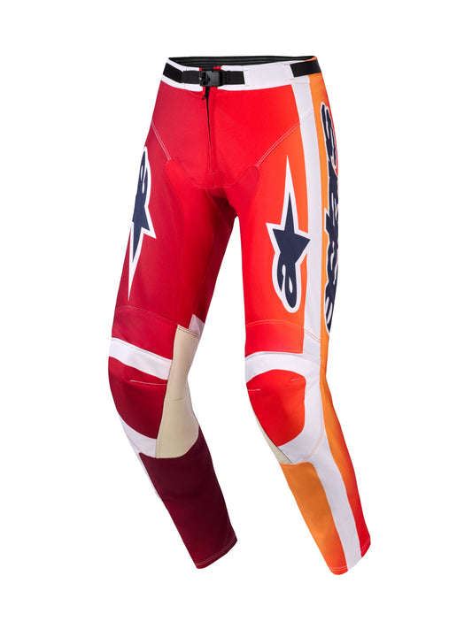 ALPINESTARS 2026 RACER PORTL PANTS - RED LIGHT GREY DARK GREY