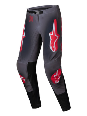 ALPINESTARS 2025 SUPERTECH LIPAN PANTS - SMOKE BRIGHT RED