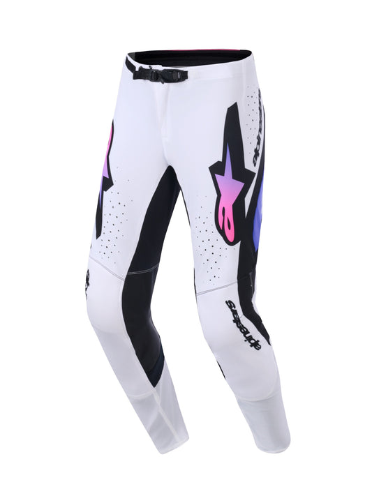 ALPINESTARS 2026 SUPERTECH PRO VISTA PANTS - WHITE PURPLE BLACK