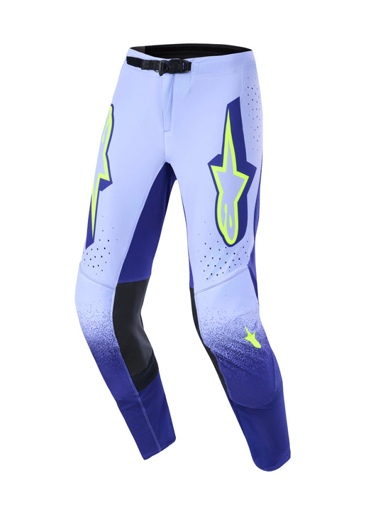 ALPINESTARS 2026 SUPERTECH SCENZ PANTS - PURPLE YELLOW FLUO