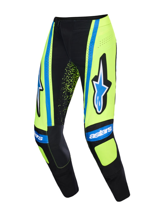 ALPINESTARS 2026 TECHSTAR NOMUR PANTS - DARK NAVY YELLOW FLUO UCLA BLUE
