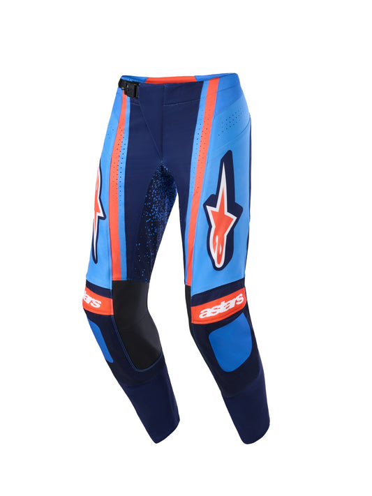 ALPINESTARS 2026 TECHSTAR NOMUR PANTS - DARK NAVY ORANGE UCLA BLUE