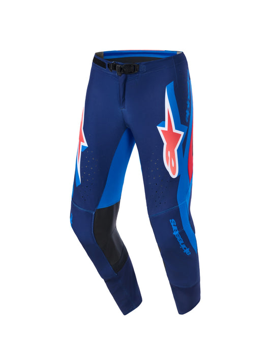 ALPINESTARS 2026 SUPERTECH VISTA PANTS - DARK NAVY HOT CORAL COBALT