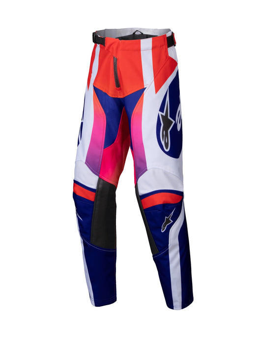 ALPINESTARS 2025 YOUTH RACER WURX PANTS - MULTICOLOUR WHITE