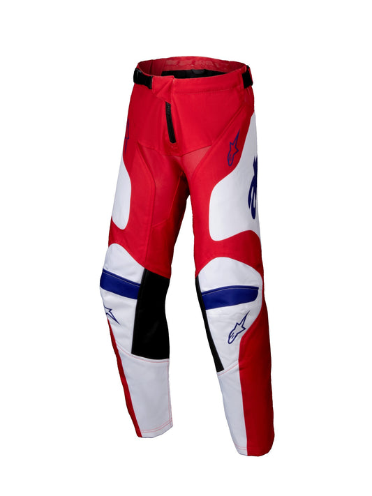 ALPINESTARS 2025 YOUTH RACER VEIL PANTS - BRIGHT RED WHITE