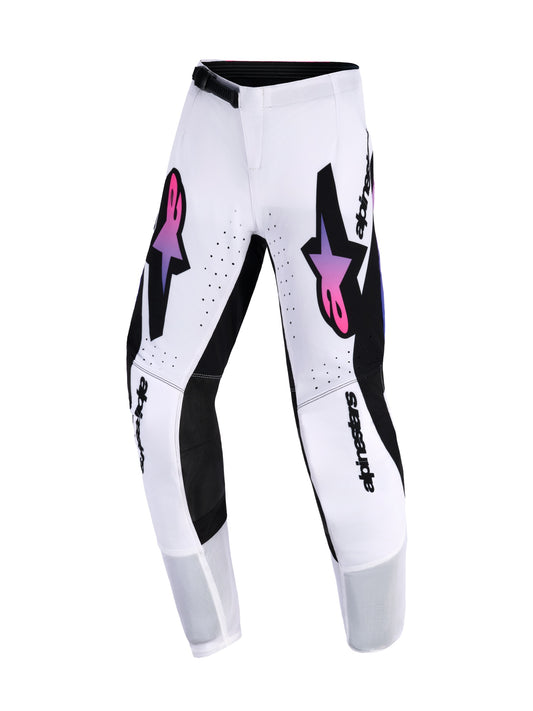 ALPINESTARS 2026 YOUTH SUPERTECH VISTA PANTS - WHITE PURPLE BLACK
