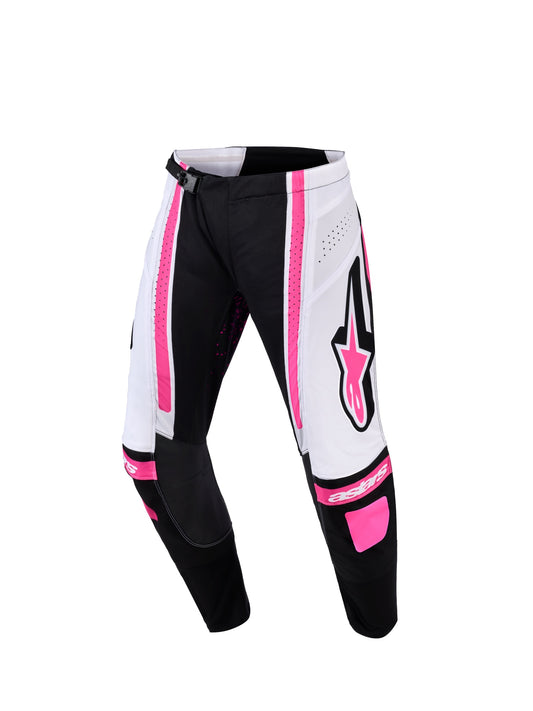 ALPINESTARS 2026 STELLA TECHSTAR NOMUR PANTS - BLACK WHITE FUCHSIA
