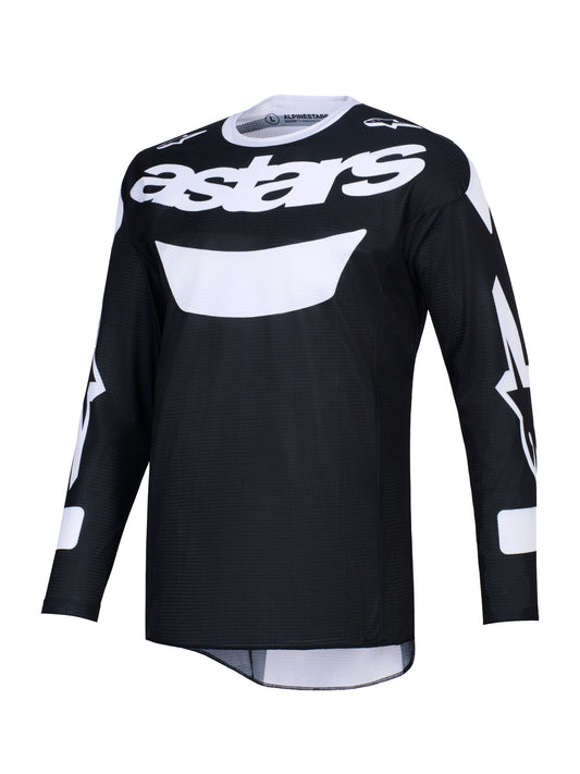 ALPINESTARS 2026 RACER AIR RIWAY JERSEY - BLACK WHITE