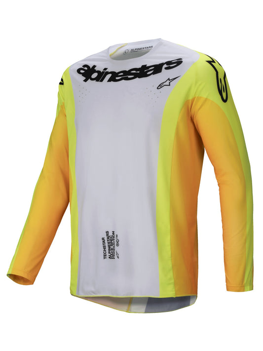 ALPINESTARS 2025 TECHSTAR MELT JERSEY - YELLOW BLACK