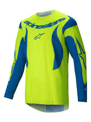 ALPINESTARS 2025 FLUID HAUL  JERSEY - YELLOW FLUO BLUE