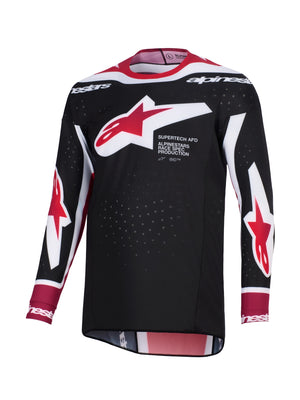 ALPINESTARS 2026 SUPERTECH PRO VISTA JERSEY - BLACK RED WHITE