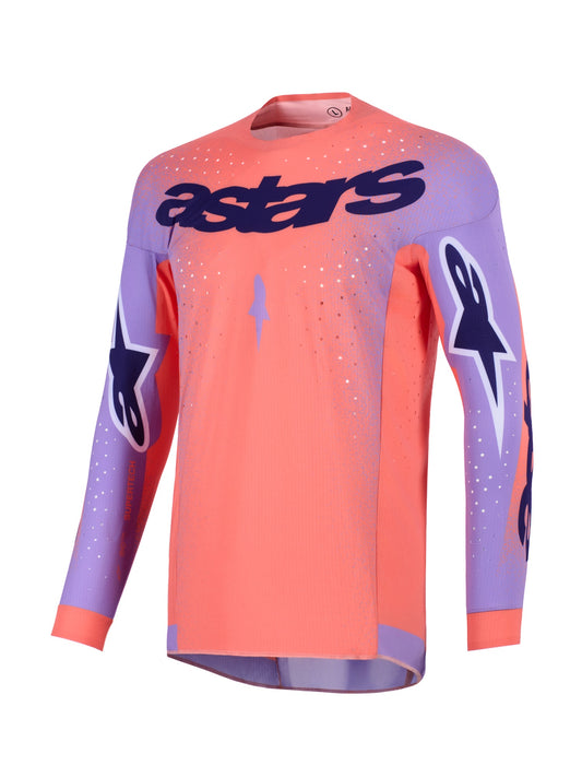 ALPINESTARS 2026 SUPERTECH SCENZ JERSEY - HOT CORAL PURPLE