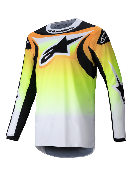 ALPINESTARS 2025 FLUID WURX  JERSEY - YELLOW BLACK