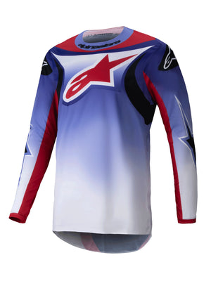 ALPINESTARS 2025 FLUID WURX  JERSEY - PURPLE BRIGHT RED