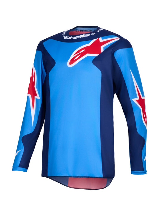 ALPINESTARS 2026 FLUID GRID JERSEY - BLUE RED