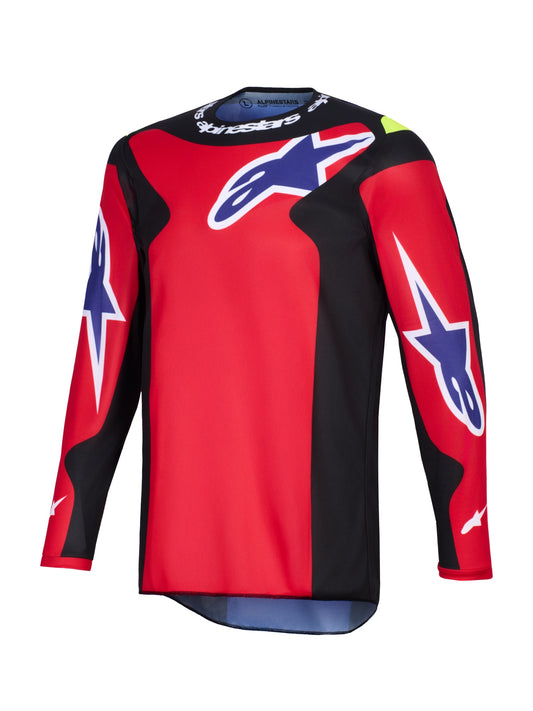 ALPINESTARS 2026 FLUID GRID JERSEY - RED BLACK PURPLE