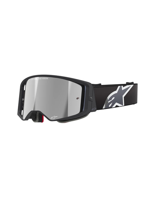 ALPINESTARS SUPERTECH CORP GOGGLES - BLACK GREY MIRROR SILVER