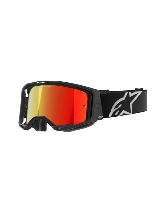 ALPINESTARS VISION 8 CORP GOGGLES - BLACK MIRROR RED