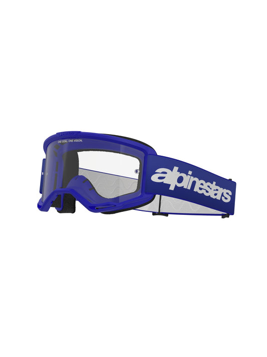 ALPINESTARS VISION 3 WOODMARK GOGGLES - BLUE CLEAR