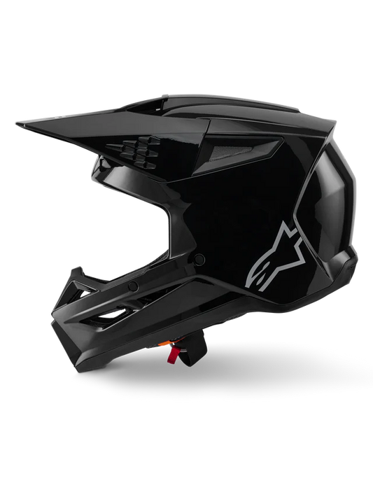 ALPINESTARS 2025 S-M3 HEAT HELMET - BLACK GLOSSY