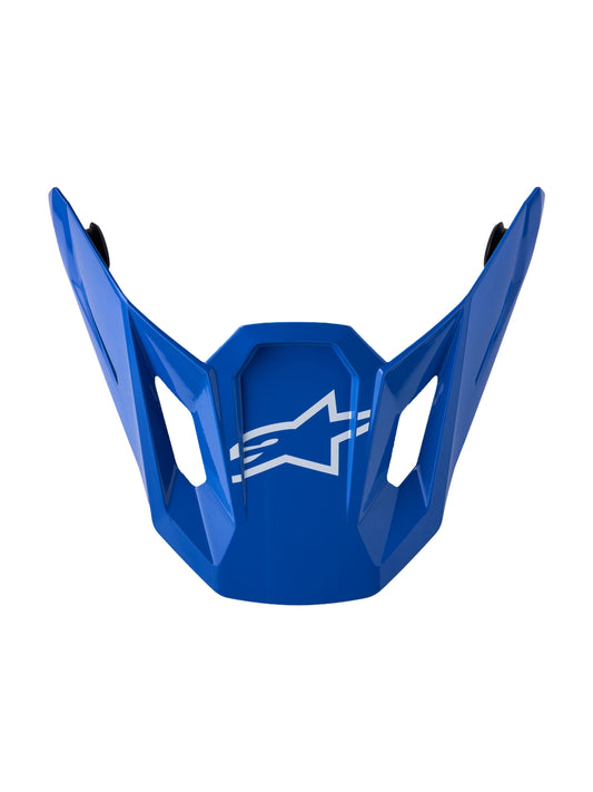 Alpinestars 2027 SM7 Core ECE06 Visor - White Blue Orange Pink Glossy
