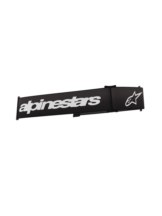 ALPINESTARS SUPERTECH GOGGLE STRAP - BLACK WHITE