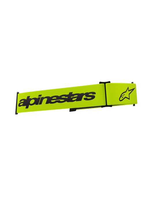 ALPINESTARS SUPERTECH GOGGLE STRAP - FLUO YELLOW BLACK