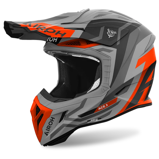 Airoh Aviator Ace 2 Helmet - Ground Orange Matt