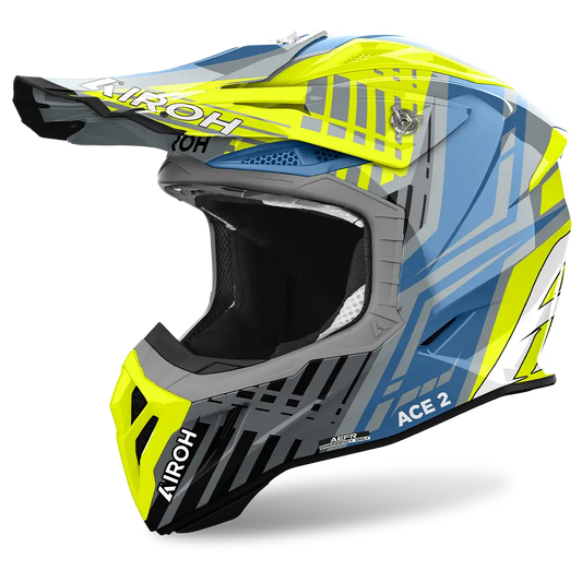Airoh Aviator Ace 2 Helmet - Proud Yellow Gloss