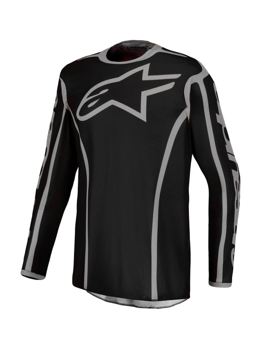 Alpinestars 2027 Fluid Apex V2 Jersey - Black Silver