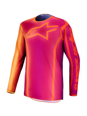 Alpinestars 2027 Fluid Kepler Jersey - Dark Purple Orange