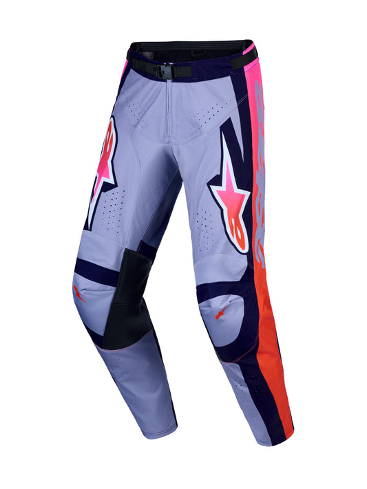 Alpinestars 2027 Racer Air Hunt Pants - Light Violet Deep Purple Pink Fluo