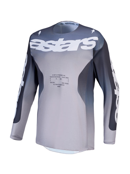Alpinestars 2027 Racer Amber Jersey - Graystone Cold Gray Light Lilac