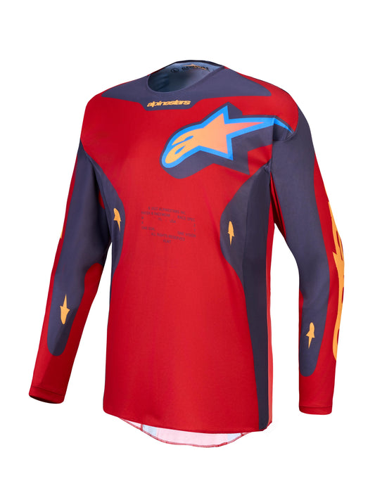 Alpinestars 2027 Racer Hunt Jersey - Fire Red Graystone Hot Coral