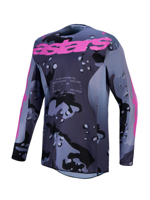 Alpinestars 2027 Racer Lone Jersey - Gray Camo Purple