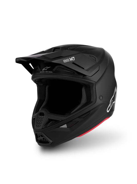 Alpinestars 2027 SM7 Solid Helmet - Black Matt