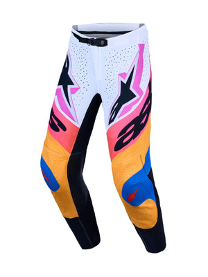Alpinestars 2027 Supertech Dyna Pants - White Blithe Blue Black Purple