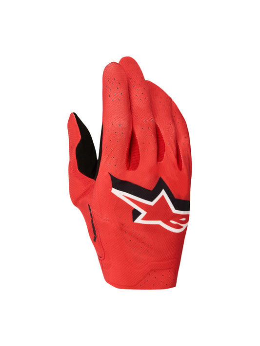 Alpinestars 2027 Supertech MX Gloves - Fire-Red Black White