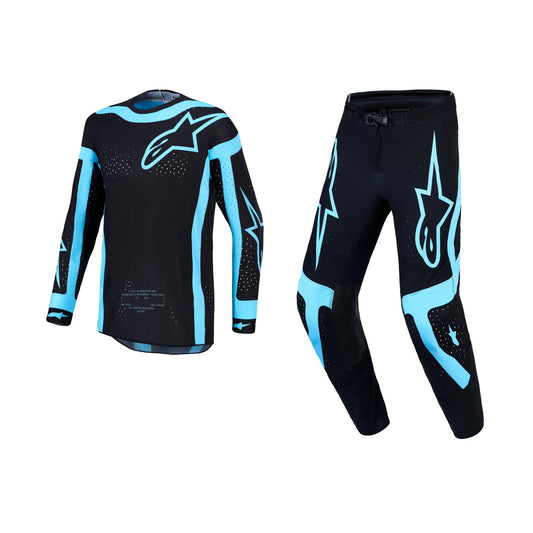 Alpinestars 2027 Supertech Vesta Gear Set - Black Turquoise