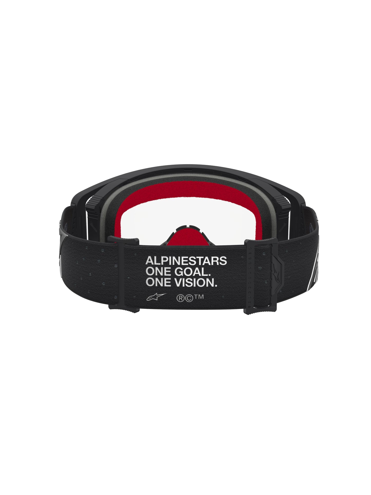 Alpinestars 2027 Supertech Vesta Goggles - Matt Black Silver / Clear Lens
