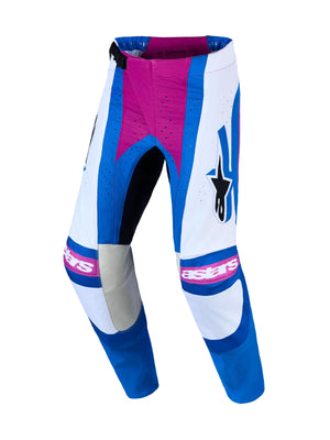 Alpinestars 2027 Techstar Maven Pants - White Hot Coral Blithe Blue