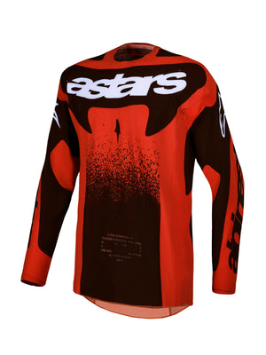 Alpinestars 2027 Techstar Swan Jersey - Cardinal Red Black White