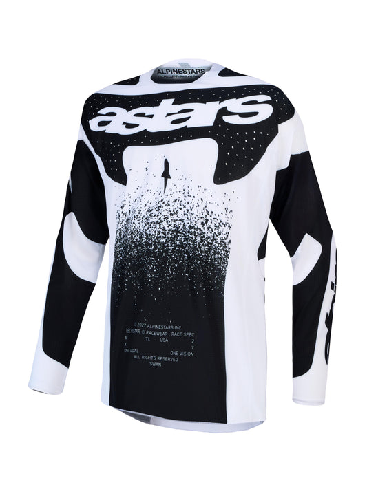 Alpinestars 2027 Techstar Swan Jersey - White Black