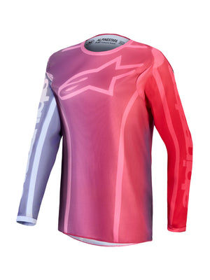 Alpinestars 2027 Women Fluid Kepler Jersey - Purple Rouge Red